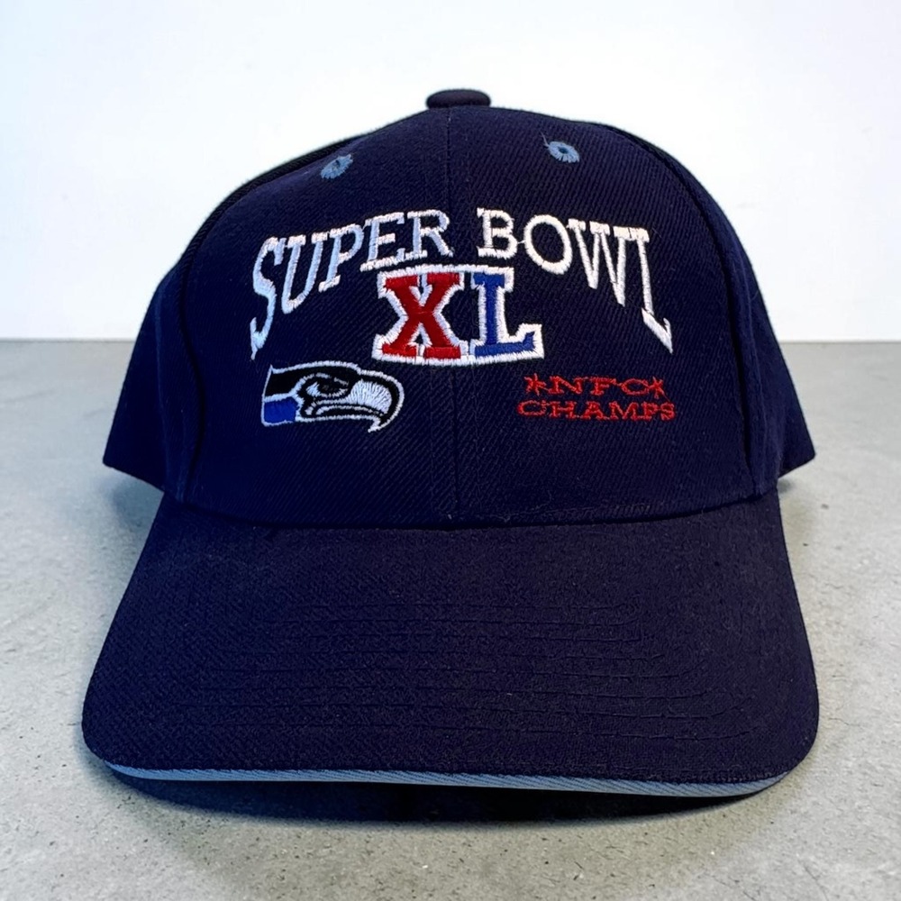 2006 Super Bowl XL Seahawks NFC Champions Snapback Hat